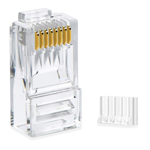 CAT6 UTP 8P8C RJ45 MODULER PLUG 2-PESE TYP
