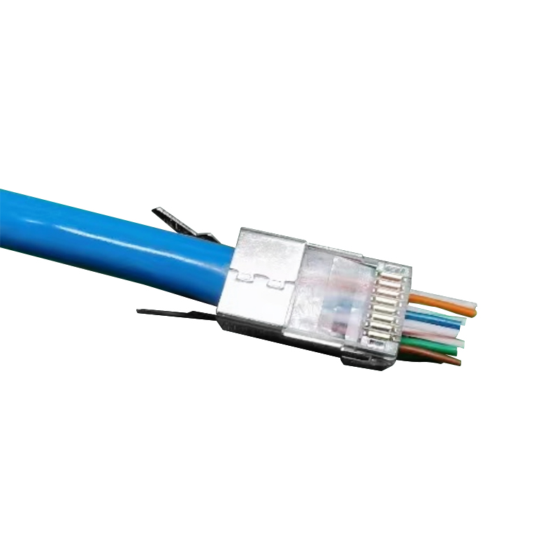 CAT6A CAT7 FTP 8P8C RJ45 MODULER PLUG PASSRED