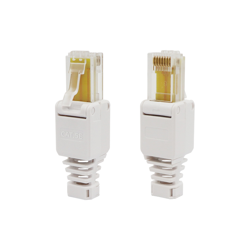 CAT5E oskärmad Toolless RJ45 fältavslutningsplugg