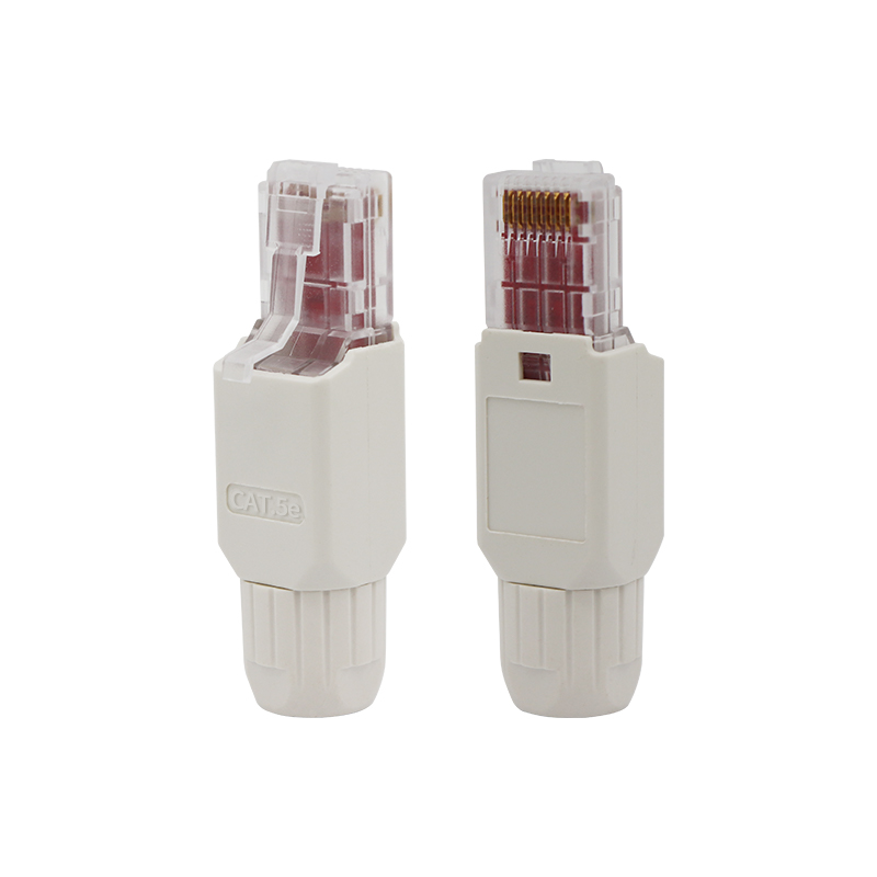 Cat5e oskakad toolless rj45 fältavslutningsplugg ny typ