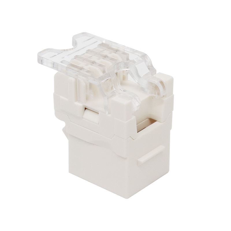 CAT3 RJ11 6P4C 180 graders UTP TOOLLESS Keystone Jack