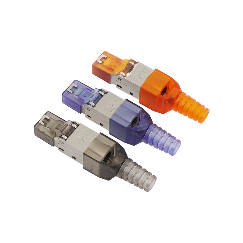 CAT7 FTP TOOLLESS RJ45 Fältavslutningsplugg