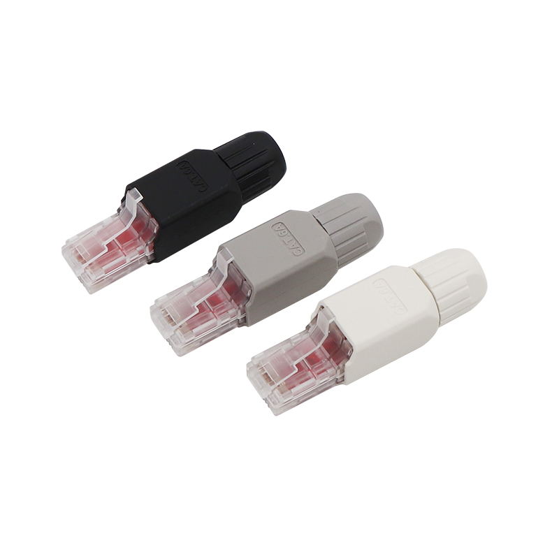 CAT6A UTP TOOLLESS RJ45 Fältavslutningsplugg