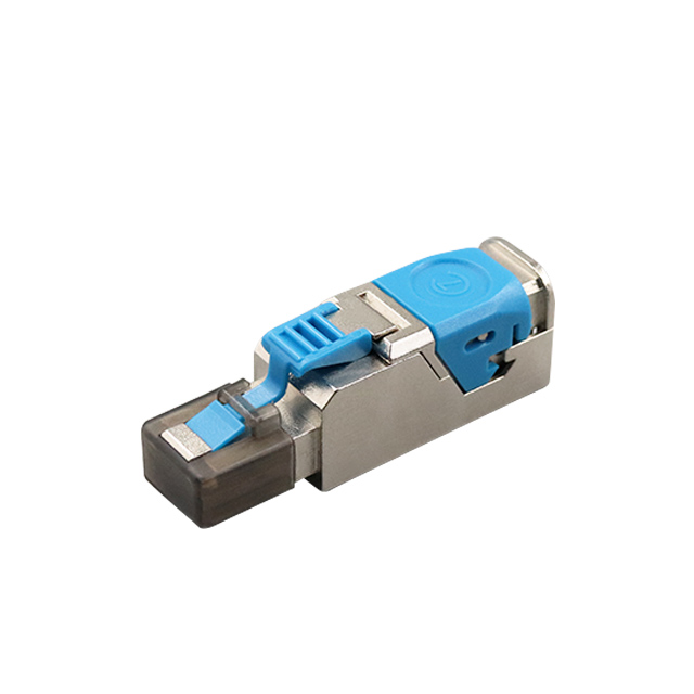 CAT7 FTP TOOLLESS RJ45 Fältavslutningsplugg med lås