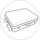 Fiberoptisk distributionslåda