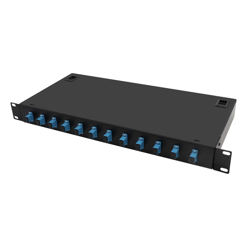 12 Port 12 Kärnor SC UPC Simplex Patch Panel Rack Type