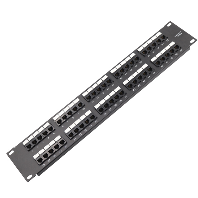 19''2U 50 portar Cat3 UTP Patch Panel