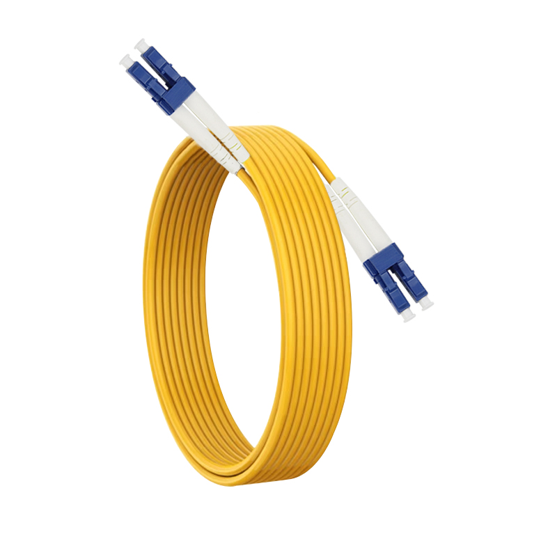 Single Mode LC UPC till LC UPC Duplex Patch Cord
