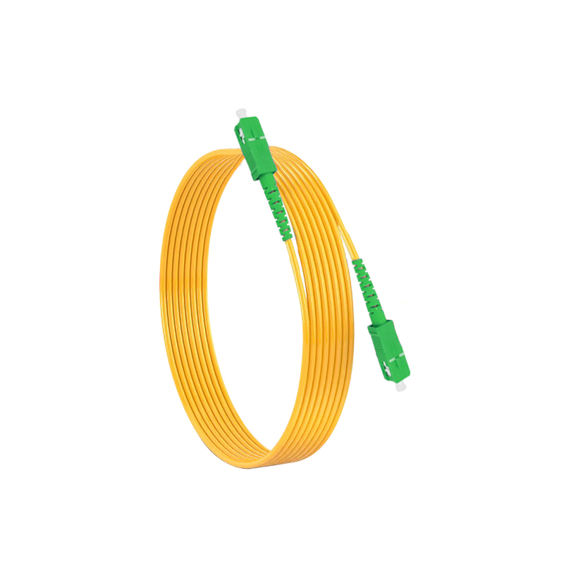 Single Mode SC APC till SC APC Simplex Patch Cord 2,0mm