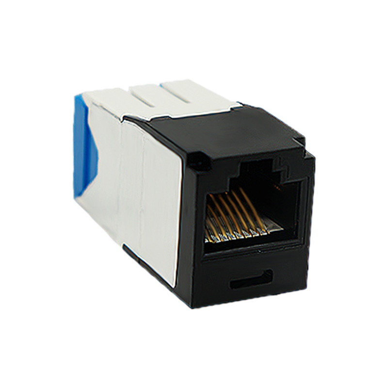 Hur återanvänder man keystone-jack och fältavslutningspluggar?